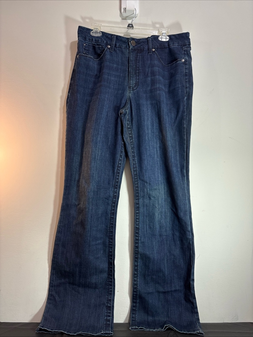Seven7 Women’s Bootcut Dark Blue Denim Jeans. J-68
